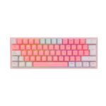 Teclado Redragon FIZZ PRO K616-RGB-PW Wireless 60% RGB Pink/White