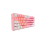 Teclado Redragon FIZZ PRO K616-RGB-PW Wireless 60% RGB Pink/White - Imagen 3