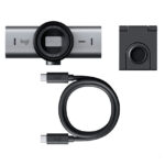 CAMARA LOGITECH MX BRIO PRO 700 ULTRA HD 4K USB-C BLACK - Imagen 5