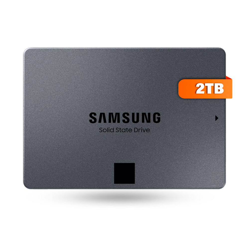 SSD Samsung 870 QVO 2TB SATA 2.5” rápido y confiable