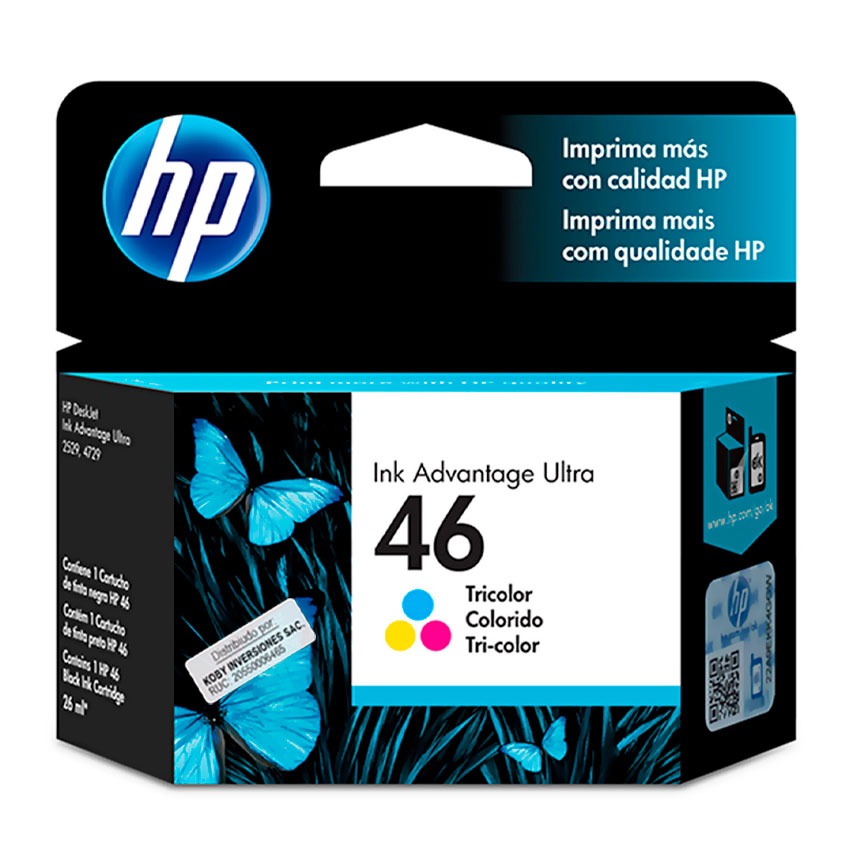 Tinta HP 46 Color