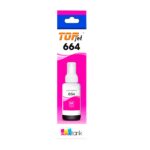 Tinta Magenta Genérica TOP JET T664 70ml – Compatible con Epson