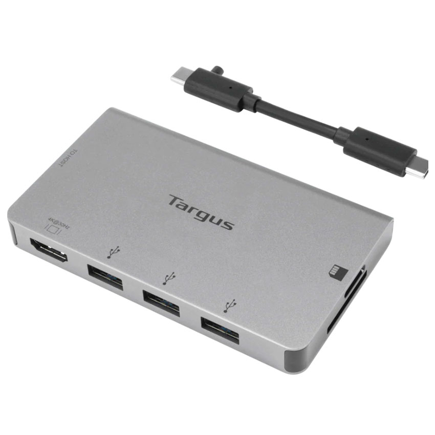 Hub USB-C Targus ACA963BT HDMI / Micro SD / 3 Puertos USB