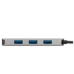 Hub Targus ACH226BT USB-C a 4 Puertos USB-A 3.0 Plata - Imagen 4