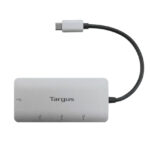 Hub Targus ACH226BT USB-C a 4 Puertos USB-A 3.0 Plata - Imagen 3