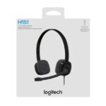 Audífono Logitech H151 Negro