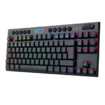 Teclado Mecánico Redragon HORUS TKL K622 RGB Negro cableado - Imagen 4