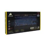 Teclado Corsair K63 Wireless Mecánico Inglés CHERRY MX Red LED Azul - Imagen 3