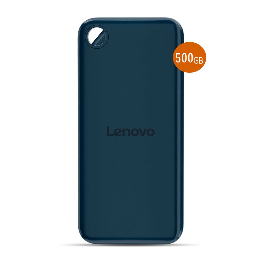 DISCO SSD PORTÁTIL LENOVO LP100 (5SD1Q42866) 500 GB – AZUL