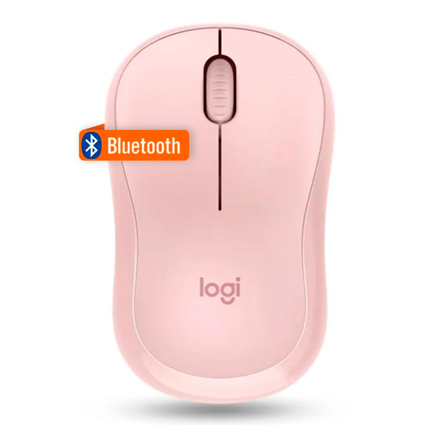 Mouse Inalámbrico Logitech M240 Rosa