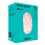 Mouse Inalámbrico Logitech M240 Rosa
