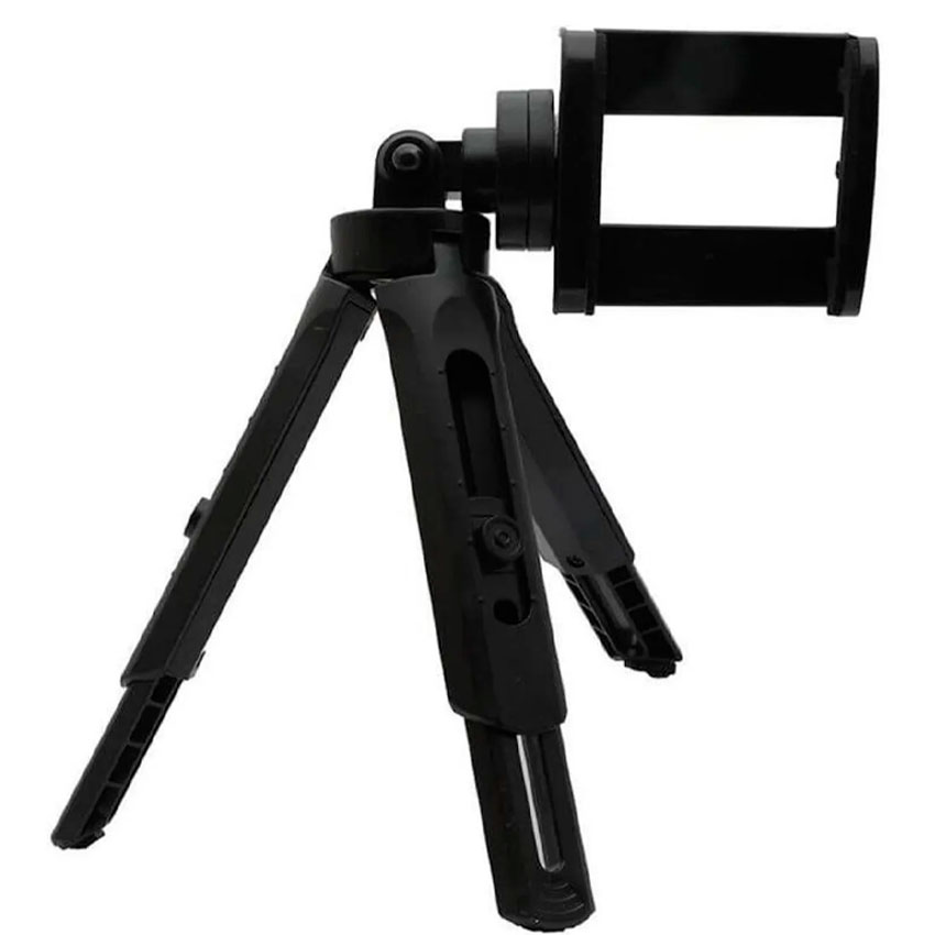 Mini Trípode Soporte para Celular 360° – Negro