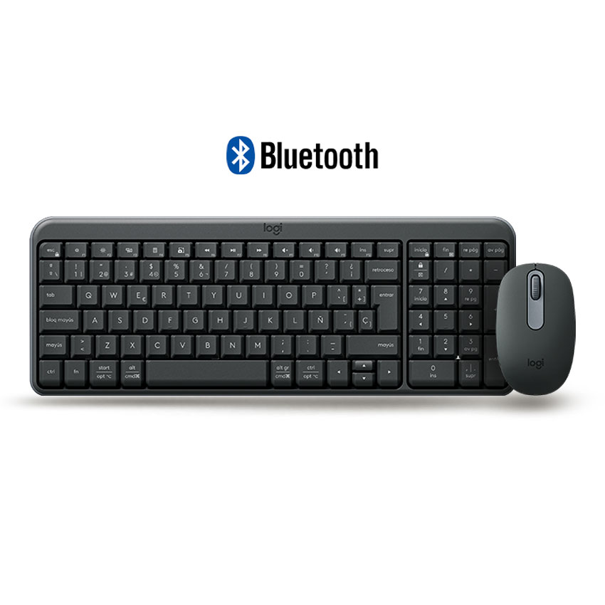 Combo Logitech MK250 Compact Bluetooth Teclado y Mouse Inalámbrico