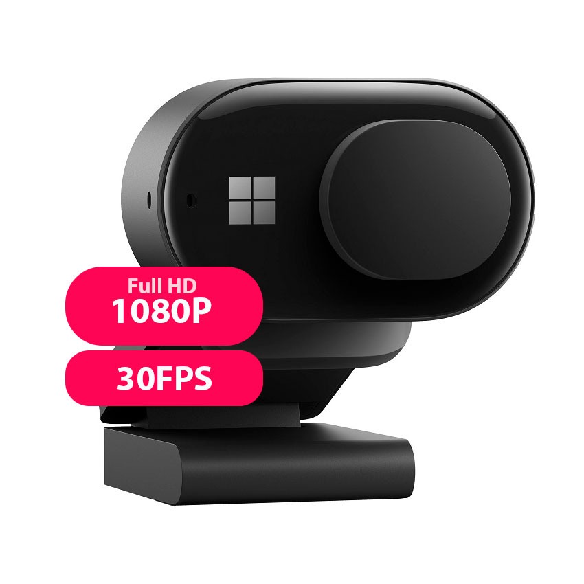 Cámara Web Microsoft Modern Full HD 1080p Negra (8L3-00001)