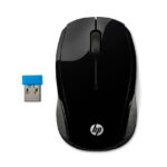 Mouse Inalámbrico HP 200 Negro X6W31AA – Diseño ergonómico y preciso