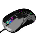 Vsg aquila air mouse gamer 61gr 16000 dpi 400ips - negro brillante - Imagen 4