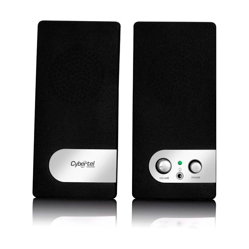 Parlante Multimedia Cybertel Hacker CYB S221 4W USB 2.0 Negro