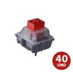 Switch VSG Kailh Box Red para teclado mecánico 3 pines