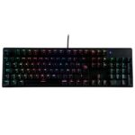 TECLADO MECANICO TEROS TE-4152N, RGB / USB / BLACK