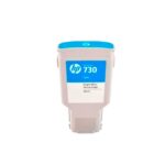 Tinta HP 730 Cyan 300ml P2V68A para Plotter DesignJet T1600 T1700 T2600 - Imagen 2