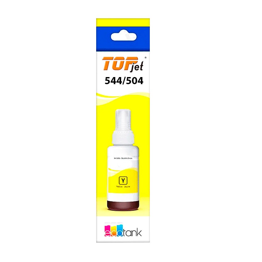 Tinta Amarilla TOP JET 504/544 p/Epson L1250 L3110 L3210