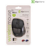 Mouse klipxtreme Vector KMW-330BK1600 DPI wireless