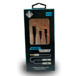ADAPTADOR DELCON 3.5MM DE 1 A 2 SALIDAS