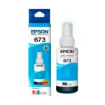 Tinta Epson 673 cyan Original para EcoTank L805 / L850 / L1800 - Imagen 2