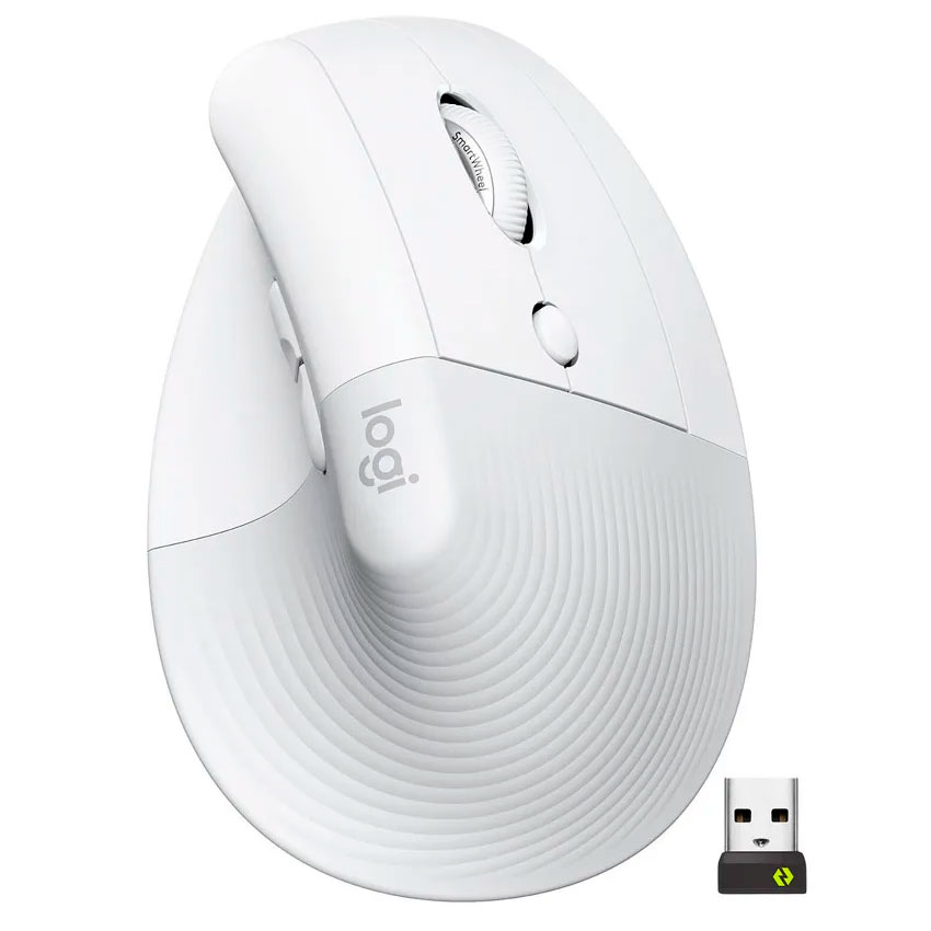 LOGITECH LIFT VERTICAL WHITE