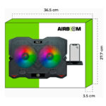 COOLER ARTIC FOX AB005H 2FAN RAINBOW AIRBOOM