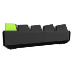 Teclado Royal Kludge RK C61 Cableado BLACK GREEN - MINT MAGNETIC SWITCH
