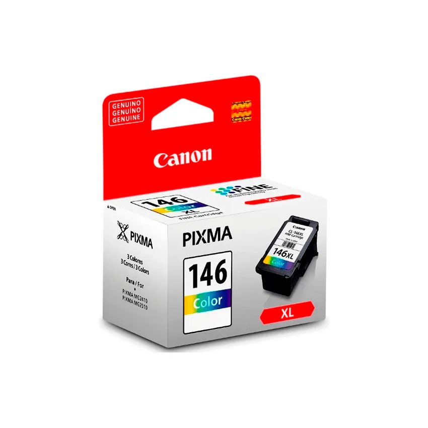 Cartucho de Tinta Canon CL-146XL Color Original