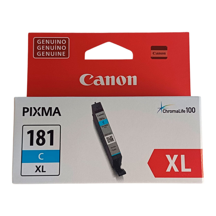 Cartucho de Tinta CLI-181XL Canon Color Cian