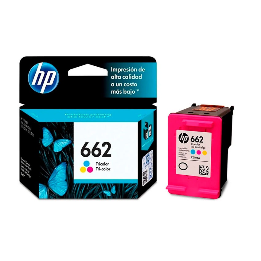 Cartucho HP 662 Color Original (CZ104AL)