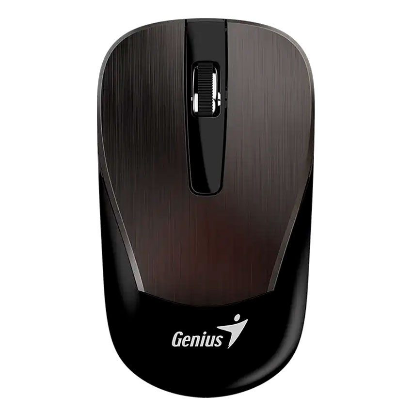 MOUSE GENIUS ECO-8015 WIRELESS CHOCOLATE