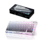 Teclado GravaStar MERCURY K1 Inalámbrico Gradient White - Imagen 3