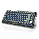 Teclado Mecánico Inalámbrico GravaStar Mercury K1 Lite Transparent Black - Imagen 2