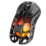 Mouse Gamer Inalámbrico GravaStar Mercury M2 Stealth Black - Imagen 4