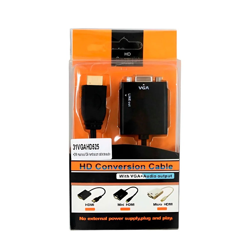 CONVERTIDOR DE HDMI A VGA