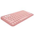 TECLADO LOGITECH PEBBLE 2 K380S BLUETOOTH/WIRELESS ROSA