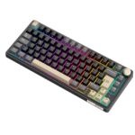 Teclado Mecánico Royal Kludge RK R75 Cableado PHANTOM K Silver - Imagen 3