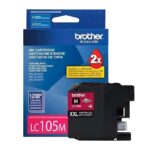 Tinta Brother LC105M Magenta – Rendimiento 1200 páginas