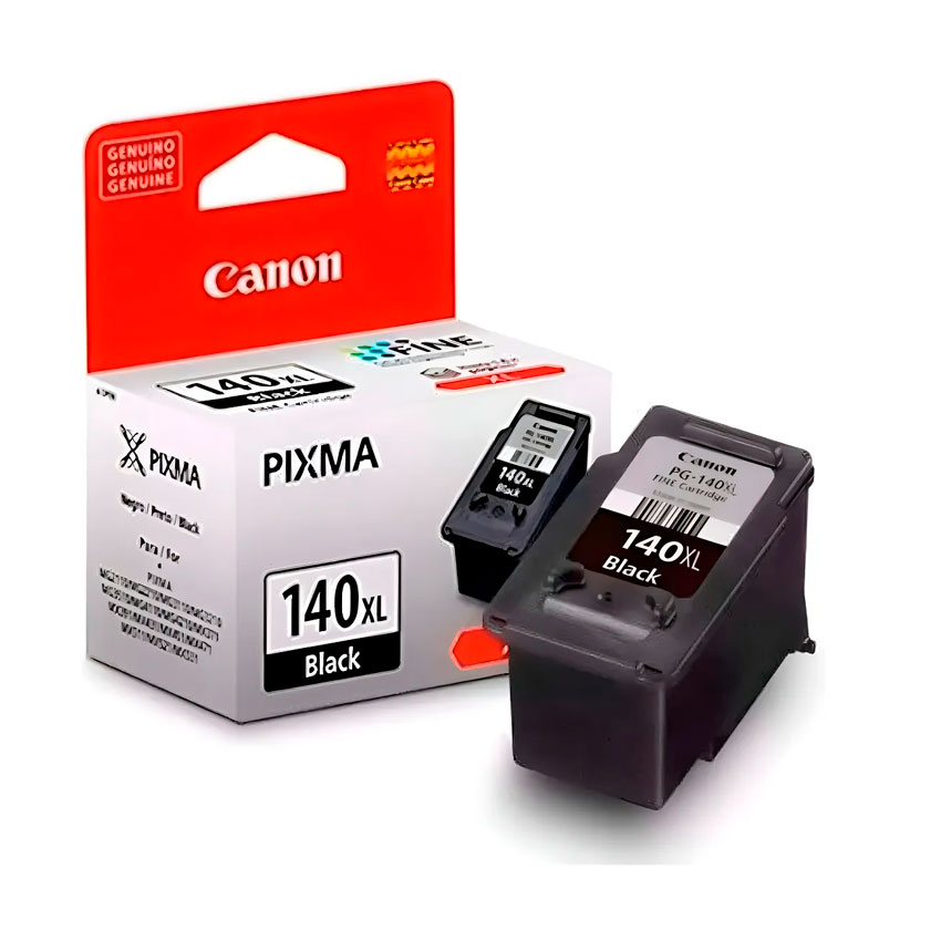 Cartucho Canon PG-140XL Negro – Mayor Capacidad 11 ml | Original