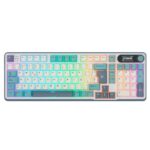 Teclado Royal Kludge RK-S98 Inalámbrico LIGHT CLOUD – Brown Switch