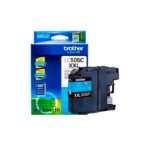 Tinta Brother LC505C Cian – Cartucho Original | Rendimiento 1300 Páginas