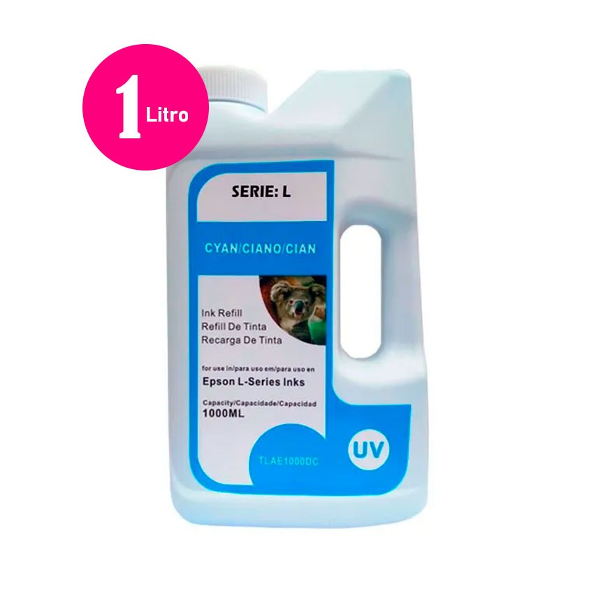 Tinta Top Jet Epson Compatible 1 Litro Cyan (T504/T544/T664)