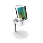 Micrófono Fifine A8 White RGB con conexión USB-C - Imagen 4