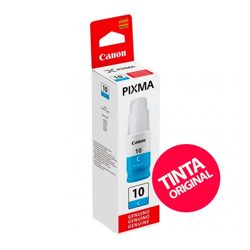 Tinta Canon GI-10 Cyan para Canon G2170 / G3170