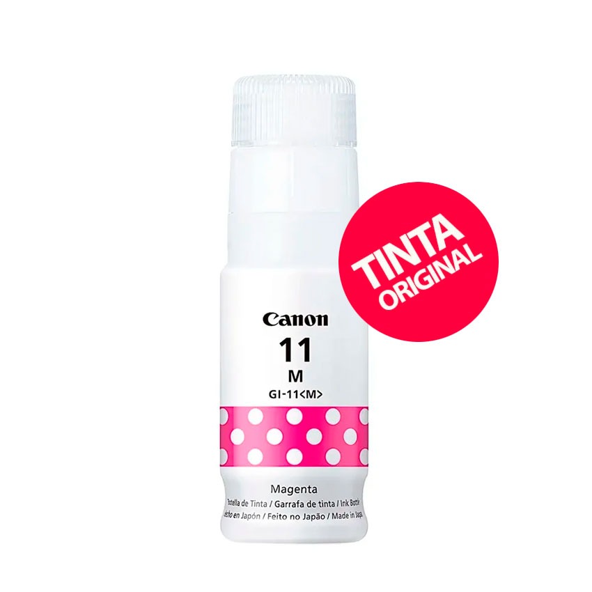 Tinta Canon GI-11 Magenta Original para Canon G2160 / G3160 / G3170 / G4170
