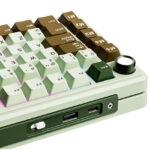 Teclado Royal Kludge RK L75 Inalámbrico PALM GREEN Creamy - Imagen 2